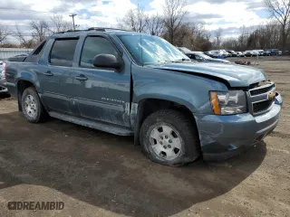 2012 Chevrolet Avalanche LS with VIN 3GNTKEE71CG219907, listed as a Copart auction lot 48392945 with 219,266 mi miles and Salvage Title. Bid and sale history available at carsss.com. Image 4.