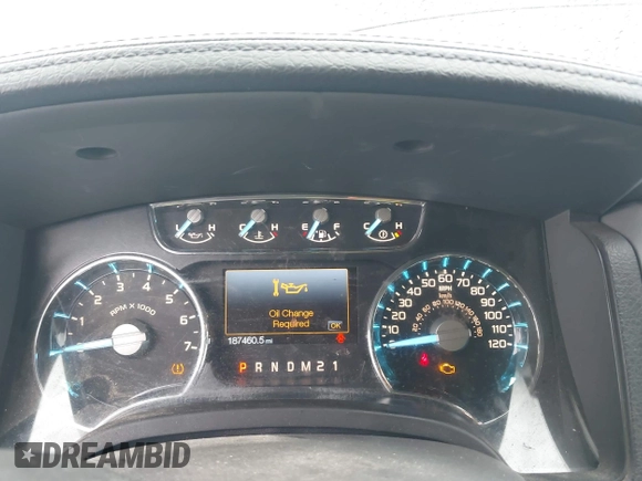 2011 Ford F-150 XLT with VIN 1FTFW1ET4BFC33025, listed as a IAAI auction lot 41927949 with 187,460 mi miles. Bid and sale history available at carsss.com. Image 7.