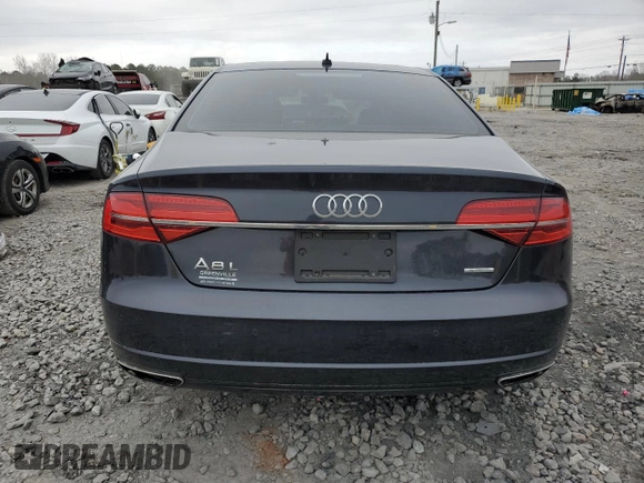 2017 Audi A8 z VIN WAU44AFD9HN002783, wystawiony jako Copart lot #44633125 z przebiegiem 110 066 mil mil oraz Szkoda całkowita • Salvage title. Historia ofert i sprzedaży dostępna na DreamBid. Obrazek 6.