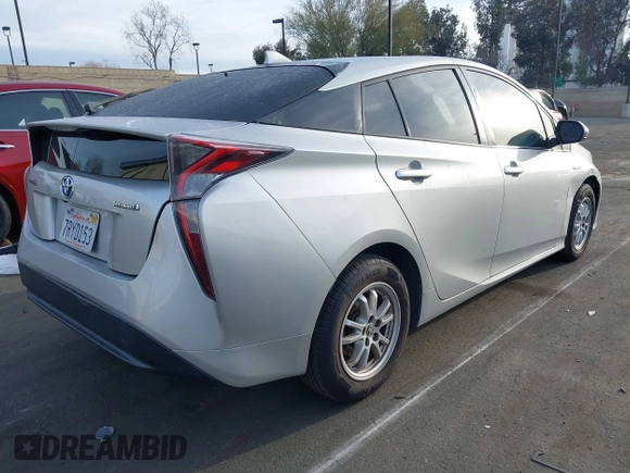2016 Toyota Prius Two with VIN JTDKBRFU2G3508903, listed as a IAAI auction lot 41728794 with Not Provided miles and . Bid and sale history available at DreamBid. Image 4.