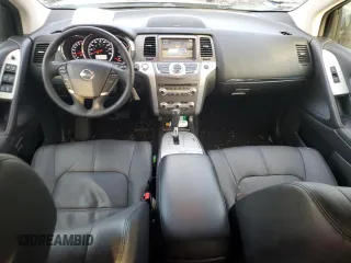 2012 Nissan Murano S with VIN JN8AZ1MWXCW203434, listed as a Copart auction lot 45884175 with 61,652 mi miles and Salvage Title. Bid and sale history available at DreamBid. Image 8.