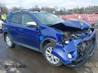 2014 Toyota RAV4 Limited with VIN 2T3DFREV4EW176285, listed as a IAAI auction lot 41819817 with 253,320 mi miles. Bid and sale history available at carsss.com. Image 1.