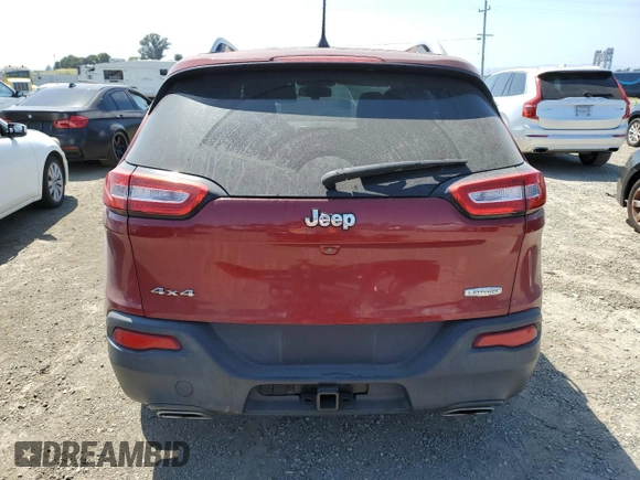2016 Jeep Cherokee Latitude с VIN 1C4PJMCS2GW235362, выставлен на аукционе Copart как лот 55331435 с пробегом 110 584 миль миль и Списание • Salvage title. История ставок и продаж доступна на DreamBid. Изображение 6.