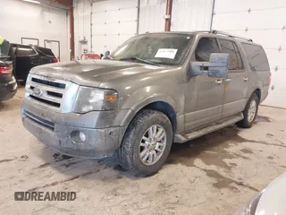 2012 Ford Expedition Max Limited with VIN 1FMJK1K52CEF45987, listed as a IAAI auction lot 41402959 with 263,507 mi miles and . Bid and sale history available at DreamBid. Image 2.