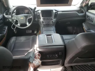 2018 Chevrolet Tahoe Premier with VIN 1GNSCCKJ1JR265084, listed as a Copart auction lot 45997395 with 105,575 mi miles and Salvage Title. Bid and sale history available at carsss.com. Image 8.