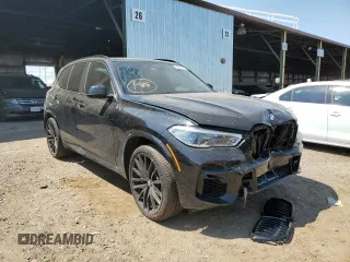 2022 BMW X5 M50i with VIN 5UXJU4C06N9J91730, listed as a Copart auction lot 58045612 with 0 mi miles. Bid and sale history available at carsss.com. Image 1.
