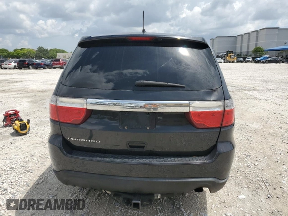 2012 Dodge Durango SXT with VIN 1C4RDHAG7CC204674, listed as a Copart auction lot 63785385 with 136,478 mi miles and Clean title. Bid and sale history available at DreamBid. Image 6.