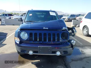 2017 Jeep Patriot High Altitude with VIN 1C4NJRFBXHD135393, listed as a IAAI auction lot 42003911 with 110,901 mi miles. Bid and sale history available at carsss.com. Image 12.