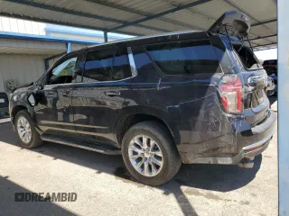 2023 Chevrolet Tahoe Premier with VIN 1GNSCSKD8PR322118, listed as a Copart auction lot 54268274 with 9,627 mi miles and Non Repairable. Bid and sale history available at carsss.com. Image 2.