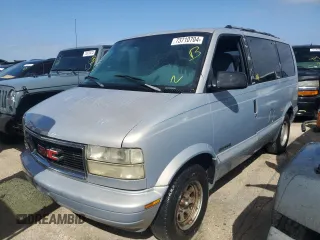2000 GMC Safari Passenger with VIN 1GKDM19W6YB522185, listed as a Copart auction lot 73710704 with 0 mi miles and Salvage Title. Bid and sale history available at carsss.com. Image 1.