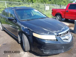 2004 Acura TL with VIN 19UUA66234A016107, listed as a IAAI auction lot 39604354 with 281,450 mi miles. Bid and sale history available at carsss.com. Image 1.