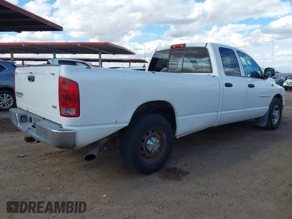 2003 Dodge 2500 ST with VIN 3D7KA28C83G716621, listed as a IAAI auction lot 41792798 with 184,830 mi miles. Bid and sale history available at carsss.com. Image 4.