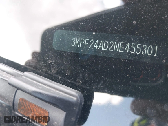 2022 Kia Forte LXS z VIN 3KPF24AD2NE455301, wystawiony jako IAAI lot #42324239 z przebiegiem 56 078 mil mil oraz . Historia ofert i sprzedaży dostępna na DreamBid. Obrazek 9.