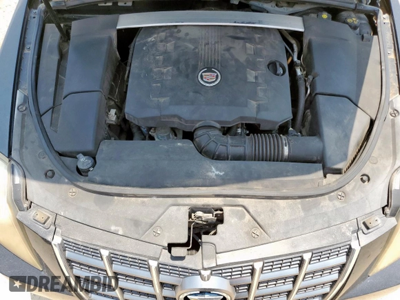 2012 Cadillac CTS Premium with VIN 1G6DS1E37C0111074, listed as a Copart auction lot 57470255 with 135,340 mi miles and Clean title. Bid and sale history available at DreamBid. Image 11.