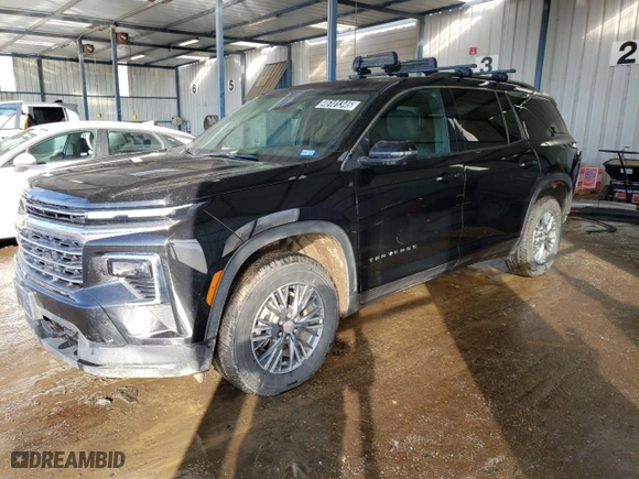 2024 Chevrolet Traverse FWD LT with VIN 1GNERGKS5RJ173045, listed as a Copart auction lot 46101345 with 24,403 mi miles and Clean Title. Bid and sale history available at carsss.com. Image 1.