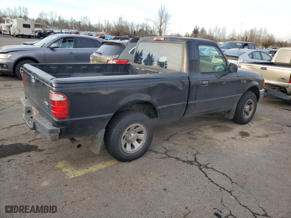 2001 Ford Ranger XL with VIN 1FTYR10C11PA39990, listed as a Copart auction lot 43968535 with 183,654 mi miles and Clean Title. Bid and sale history available at carsss.com. Image 3.