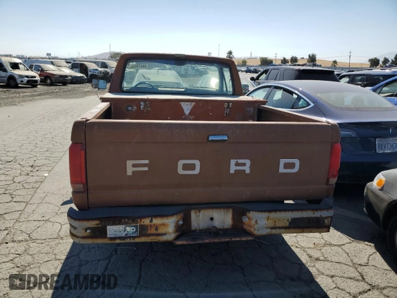 1991 Ford F-150 with VIN 1FTDF15Y5MPA38972, listed as a Copart auction lot 64475054 with 86,748 mi miles and Salvage Title. Bid and sale history available at carsss.com. Image 6.