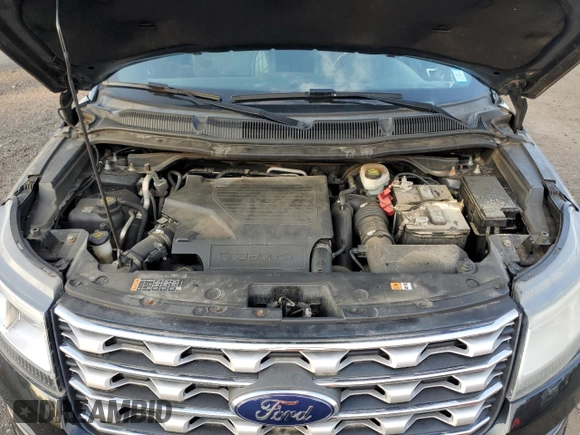 2016 Ford Explorer Platinum z VIN 1FM5K8HT4GGD33408, wystawiony jako Copart lot #65019395 z przebiegiem 193 756 mil mil oraz Czysty tytuł • Clean title. Historia ofert i sprzedaży dostępna na DreamBid. Obrazek 12.