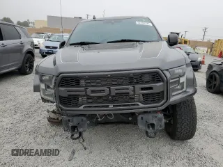 2020 Ford F-150 Raptor with VIN 1FTFW1RG4LFA39156, listed as a Copart auction lot 52204325 with Not Provided miles and Salvage Title. Bid and sale history available at carsss.com. Image 5.