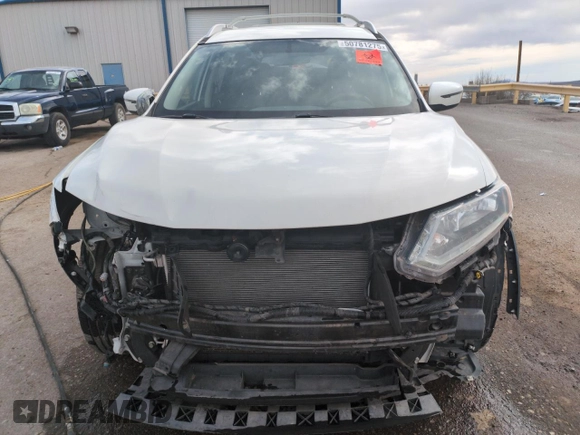 2016 Nissan Rogue S with VIN JN8AT2MT8GW018382, listed as a Copart auction lot 50781275 with 78,039 mi miles and Salvage Title. Bid and sale history available at DreamBid. Image 5.