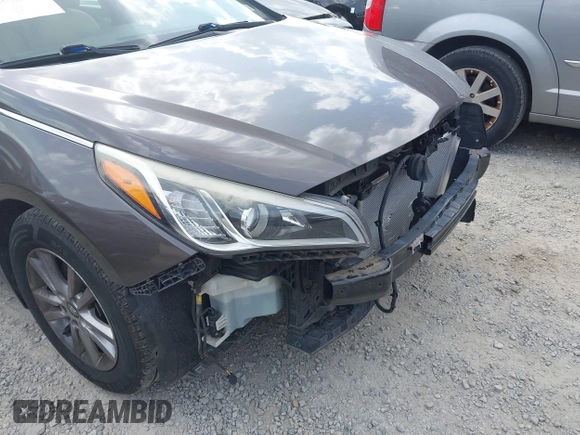 2015 Hyundai Sonata SE with VIN 5NPE24AF2FH223890, listed as a IAAI auction lot 41810442 with 146,260 mi miles and . Bid and sale history available at DreamBid. Image 13.