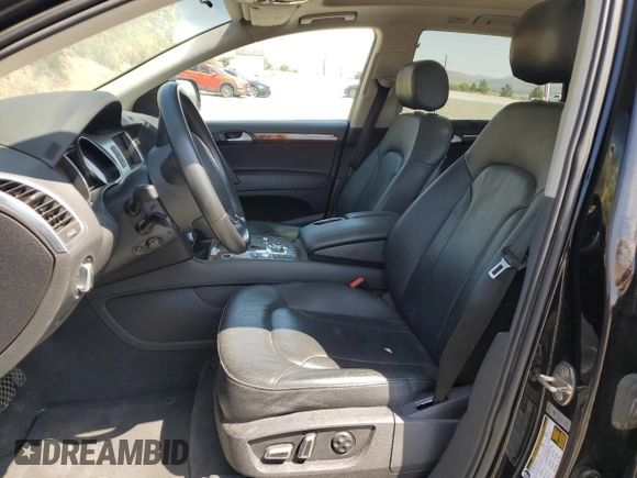 2015 Audi Q7 Premium Plus with VIN WA1LGAFE9FD012371, listed as a Copart auction lot 59772625 with 105,212 mi miles and Salvage title. Bid and sale history available at DreamBid. Image 7.