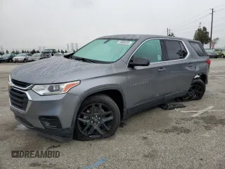 2019 Chevrolet Traverse LS with VIN 1GNERFKWXKJ134437, listed as a Copart auction lot 49098335 with 68,667 mi miles and Salvage Title. Bid and sale history available at carsss.com. Image 1.