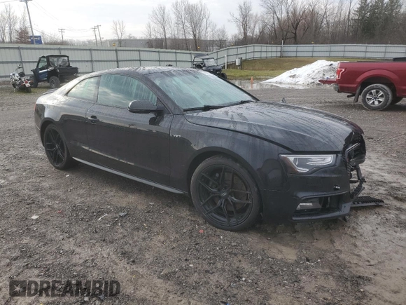 2013 Audi S5 Premium Plus z VIN WAUCGAFR2DA027699, wystawiony jako Copart lot #83947234 z przebiegiem Nie podano mil oraz Szkoda całkowita • Salvage title. Historia ofert i sprzedaży dostępna na DreamBid. Obrazek 4.
