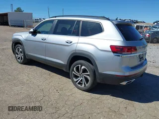 2023 Volkswagen Atlas SE with VIN 1V2WR2CAXPC505406, listed as a IAAI auction lot 41718065 with 44,305 mi miles and . Bid and sale history available at DreamBid. Image 3.