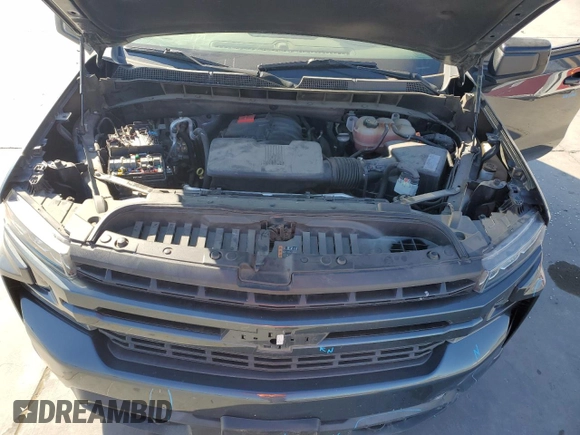 2021 Chevrolet Silverado 1500 RST with VIN 1GCPWDED5MZ392314, listed as a Copart auction lot 75276924 with 43,620 mi miles and Salvage Title. Bid and sale history available at carsss.com. Image 11.
