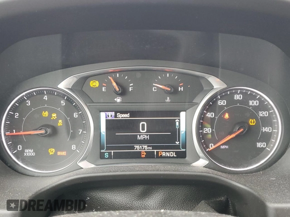 2017 GMC Acadia SLT with VIN 1GKKNVLS8HZ224570, listed as a Copart auction lot 45385165 with 75,175 mi miles and Salvage Title. Bid and sale history available at carsss.com. Image 9.