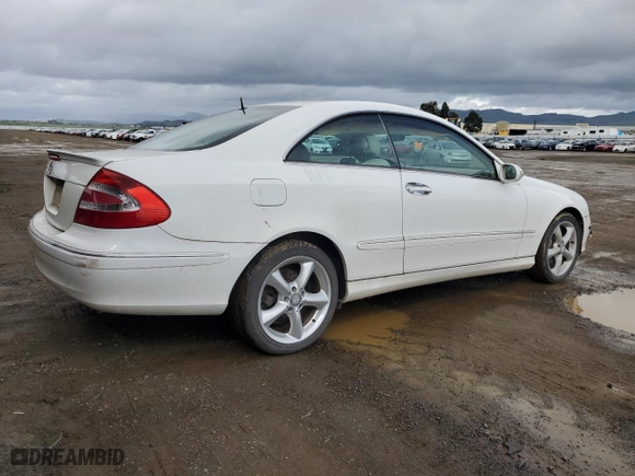 2003 Mercedes-Benz CLK-Class 3.2L with VIN WDBTJ65J93F042522, listed as a Copart auction lot 49341725 with 217,646 mi miles and Salvage Title. Bid and sale history available at carsss.com. Image 3.