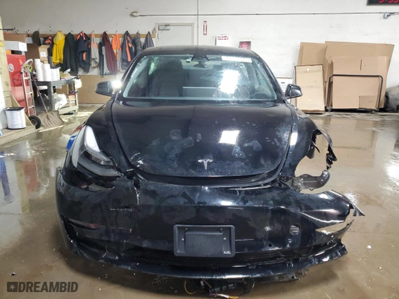 2022 Tesla Model 3 with VIN 5YJ3E1EA1NF369609, listed as a Copart auction lot 50306065 with 64,592 mi miles and Salvage Title. Bid and sale history available at carsss.com. Image 5.
