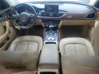 2015 Audi A6 Premium Plus with VIN WAUGFAFC5FN033265, listed as a Copart auction lot 58233495 with 123,547 mi miles and Clean title. Bid and sale history available at DreamBid. Image 8.