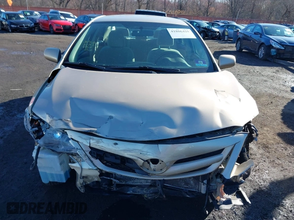 2011 Toyota Corolla L with VIN 2T1BU4EE3BC715128, listed as a IAAI auction lot 41806425 with 162,740 mi miles. Bid and sale history available at carsss.com. Image 12.