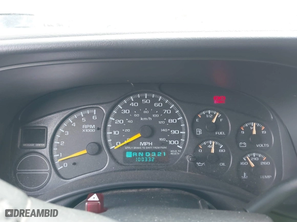 2000 Chevrolet Silverado 1500 LS with VIN 2GCEK19T5Y1292800, listed as a IAAI auction lot 42005453 with 100,332 mi miles. Bid and sale history available at carsss.com. Image 7.