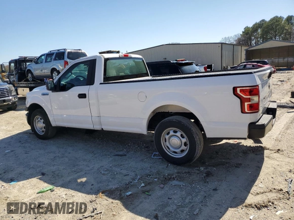 2020 Ford F-150 XL with VIN 1FTMF1CB7LKE33505, listed as a Copart auction lot 48828665 with 100,996 mi miles and Salvage Title. Bid and sale history available at carsss.com. Image 2.