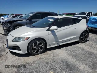 2016 Honda CR-Z EX with VIN JHMZF1C6XGS001598, listed as a Copart auction lot 52518495 with 136,213 mi miles and Salvage Title. Bid and sale history available at carsss.com. Image 1.