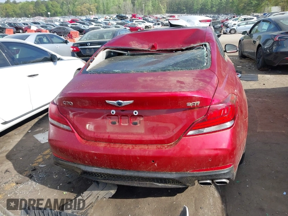 2020 Genesis G70 2.0T z VIN KMTG34LAXLU062859, wystawiony jako IAAI lot #41949979 z przebiegiem 16 628 mil mil oraz . Historia ofert i sprzedaży dostępna na DreamBid. Obrazek 16.