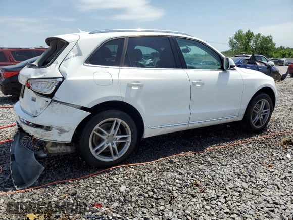 2015 Audi Q5 Premium Plus z VIN WA1LFAFP4FA146887, wystawiony jako Copart lot #57080865 z przebiegiem 83 215 mil mil oraz Szkoda całkowita • Salvage title. Historia ofert i sprzedaży dostępna na DreamBid. Obrazek 3.