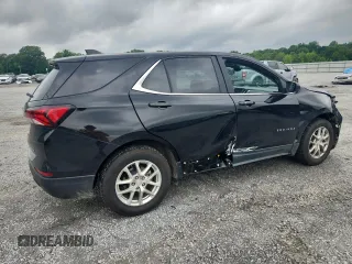 2022 Chevrolet Equinox LT with VIN 3GNAXUEV0NL240968, listed as a Copart auction lot 58982045 with 62,637 mi miles and Salvage title. Bid and sale history available at DreamBid. Image 3.