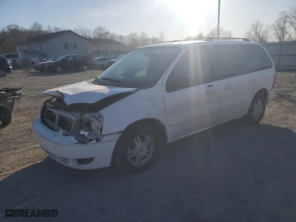 2006 Ford Freestar Wagon SEL with VIN 2FMZA52256BA23969, listed as a Copart auction lot 48681485 with NaN miles and Salvage Title. Bid and sale history available at carsss.com. Image 1.