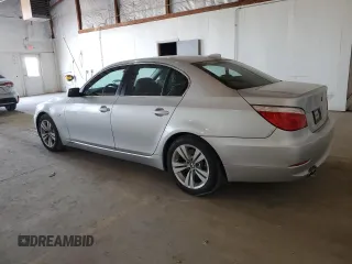 2009 BMW 5 Series 528i with VIN WBANU53569C119324, listed as a Copart auction lot 50292185 with 61,506 mi miles and Salvage Title. Bid and sale history available at carsss.com. Image 2.
