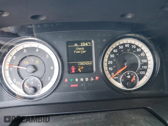 2017 Ram 1500 Express with VIN 1C6RR7FGXHS864801, listed as a Copart auction lot 62508054 with 138,242 mi miles and Salvage Title. Bid and sale history available at carsss.com. Image 9.