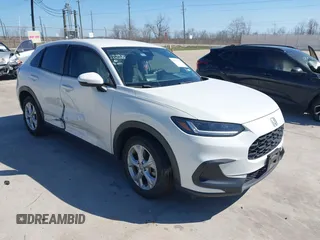 2023 Honda HR-V LX with VIN 3CZRZ1H34PM707380, listed as a IAAI auction lot 41771314 with 45,750 mi miles and . Bid and sale history available at DreamBid. Image 1.