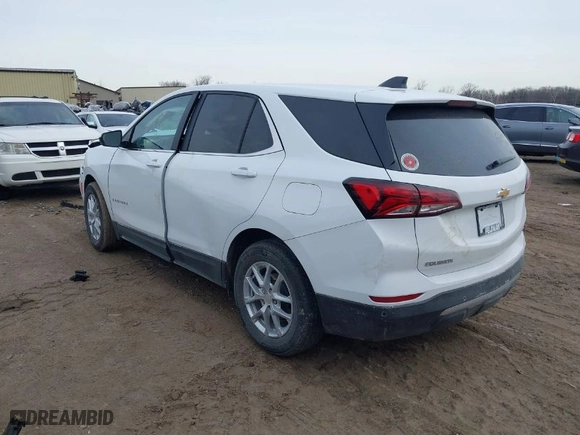 2024 Chevrolet Equinox LT with VIN 3GNAXKEGXRS111153, listed as a IAAI auction lot 41500844 with 12,663 mi miles. Bid and sale history available at carsss.com. Image 3.
