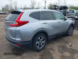 2019 Honda CR-V EX with VIN 2HKRW2H5XKH638800, listed as a IAAI auction lot 42061457 with 54,440 mi miles. Bid and sale history available at carsss.com. Image 4.