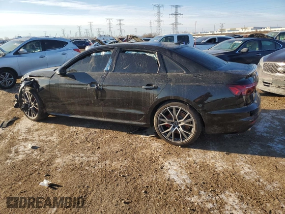 2021 Audi S4 Premium Plus with VIN WAUB4AF44MA027812, listed as a Copart auction lot 42295045 with 0 mi miles and Salvage Title. Bid and sale history available at carsss.com. Image 2.