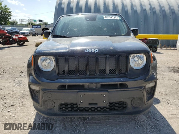 2021 Jeep Renegade Sport z VIN ZACNJCAB4MPM32480, wystawiony jako Copart lot #60702224 z przebiegiem 39 398 mil mil oraz Szkoda całkowita • Salvage title. Historia ofert i sprzedaży dostępna na DreamBid. Obrazek 5.