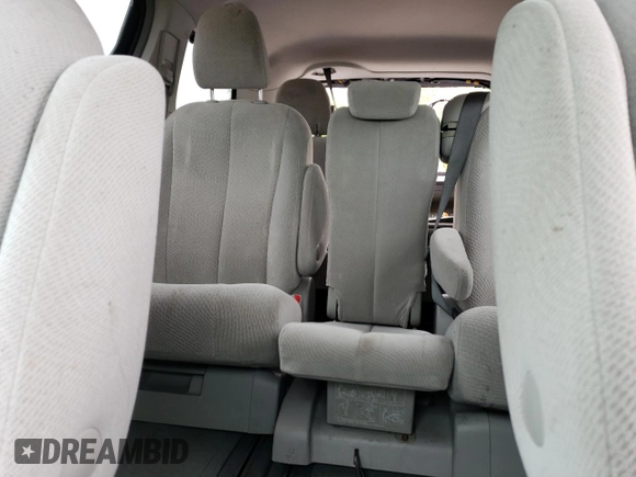 2013 Toyota Sienna LE AAS with VIN 5TDKK3DC1DS308855, listed as a Copart auction lot 55651635 with 160,019 mi miles and Salvage Title. Bid and sale history available at carsss.com. Image 10.
